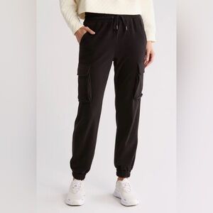 Zella Cozy Cargo Joggers with Draw String Waist. NWOT